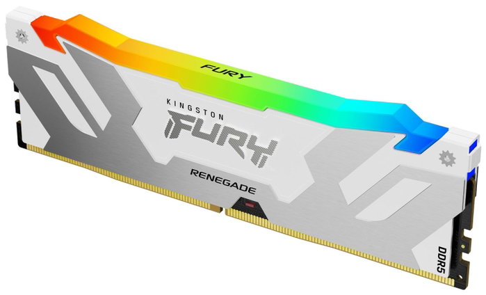 Kingston FURY Renegade RGB 24 GB 8400 MT/s DDR5 CL40 CUDIMM Blanco