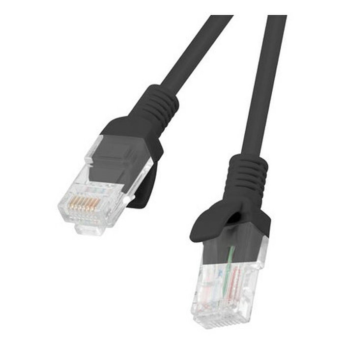 Lanberg Pack de 10 Patchcord Cat 5e UTP 0,5m Negro Lanberg Pack de 10 Patchcord Cat 5e UTP 0,5m Negro