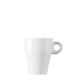 G.BENEDIKT GINO Taza de Desayuno 28 cl, Vajilla Blanca, Altura 10.3 cm (Set de 6)