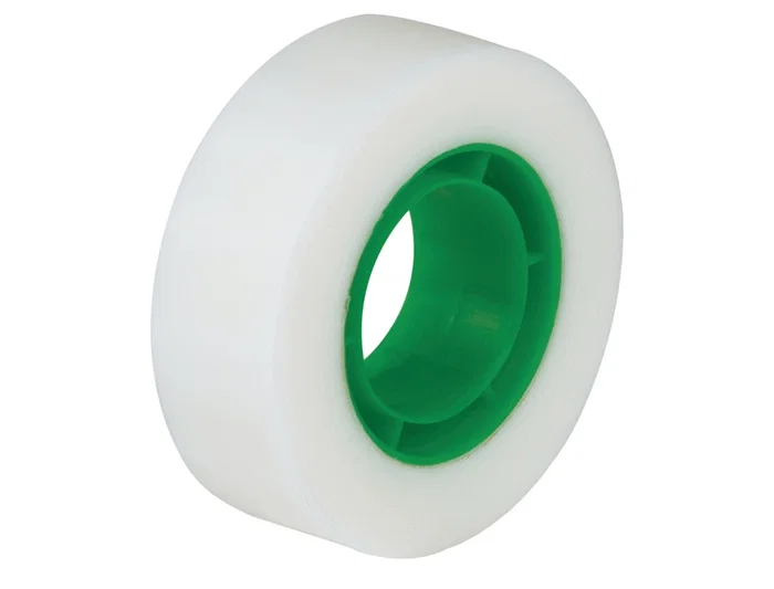 Q-connect Cinta Adhesiva Invisible 33 m x 19 mm, Pack de 8 Unidades, para Embolar, Escribir y Fotocopiar, No Amarillea