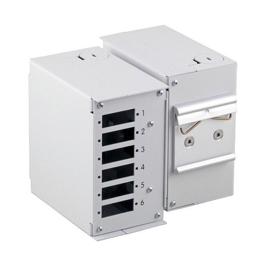 EFB Elektronik 53705.1V3 Carcasa de empalme para carril DIN sin panel frontal Gris RAL7035 EFB Elektronik 53705.1V3 Carcasa de empalme para carril DIN sin panel frontal Gris RAL7035