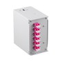 EFB Elektronik 53705.1V3 Carcasa de empalme para carril DIN sin panel frontal Gris RAL7035