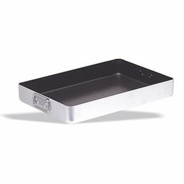 VOLLRATH PUJADAS Rustidera Antiadherente HOSTAL para Cocina, 50 cm x 35 cm x 7 cm, Apta Lavavajillas y Microondas