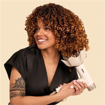 Shark HD352EU Secador de Pelo y Moldeador SpeedStyle RapidGloss con Tecnología Coanda para Cabello con Brillo y Suavidad, 3 Accesorios y Bolsa de Viaje