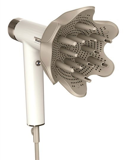 Shark HD352EU Secador de Pelo y Moldeador SpeedStyle RapidGloss con Tecnología Coanda para Cabello con Brillo y Suavidad, 3 Accesorios y Bolsa de Viaje