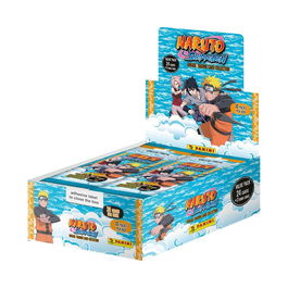 Juego Sobres Expositor Naruto Shippuden Hokage 10 Sobres de 26 Cartas