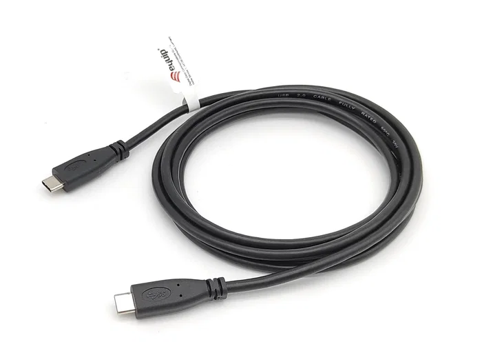 Equip Cable USB-C a USB-C 2.0 0,5 m 60W Negro Equip Cable USB-C a USB-C 2.0 0,5 m 60W Negro