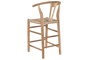DKD Home Decor Taburete Natural 55 x 98 x 52 cm Teca Fibra