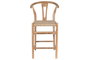 DKD Home Decor Taburete Natural 55 x 98 x 52 cm Teca Fibra