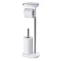 Joseph Joseph EasyStore St.Steel Toilet Roll Holder Silver / White