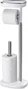 Joseph Joseph EasyStore St.Steel Toilet Roll Holder Silver / White