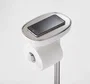 Joseph Joseph EasyStore St.Steel Toilet Roll Holder Silver / White