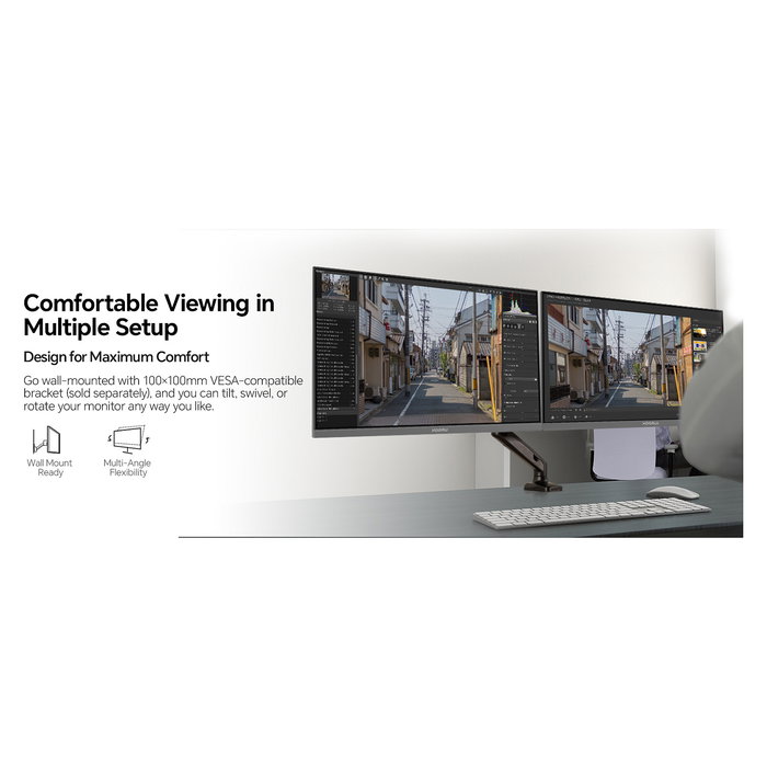 Koorui Monitor E2212F 21.45" (54,5 cm) FHD IPS 100Hz Negro