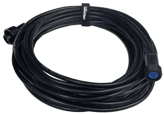 Algamlight Cable DMX IP65 10m XLR Macho Hembra Negro