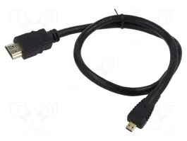 SAVIO Cable HDMI a micro HDMI 0,5m Negro