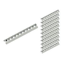 GoodConnections Marcadores para Cable LC LWL, 10 a 100 en pasos de 10, 100 unidades