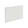 Solera Tapa con Tornillos 32x22cm para Caja 60116 Plástico Blanco