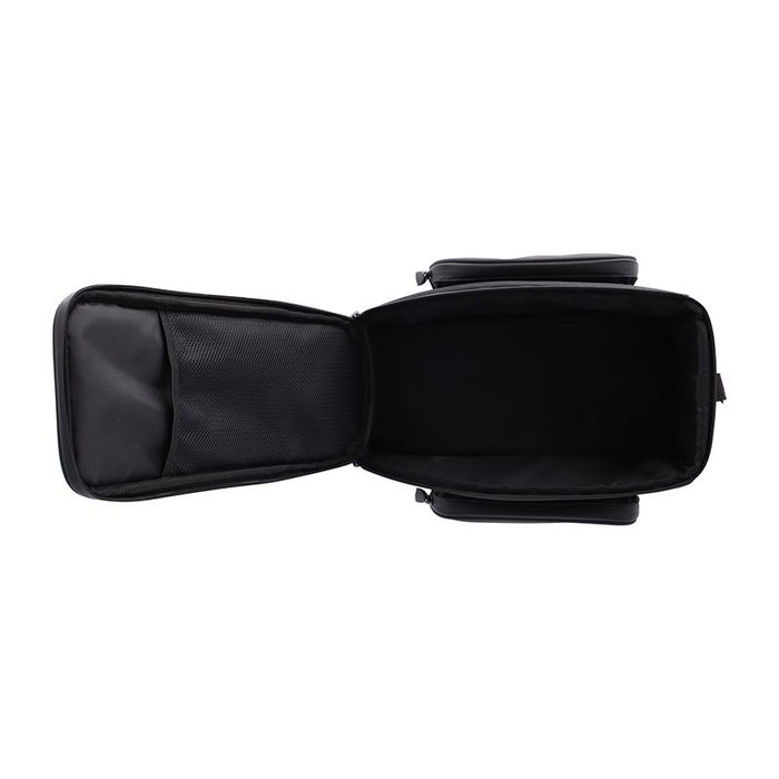 XLC Bolsa portabultos BA-M05 forma plana 10 litros con bolsillo exterior y adaptador 5 en 1