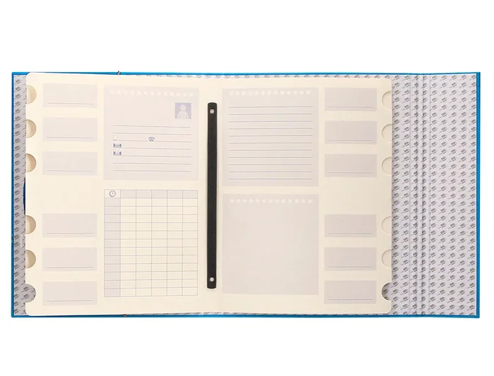 Liderpapel Carpeta clasificadora 12 departamentos folio prolongado celeste Liderpapel Carpeta clasificadora 12 departamentos folio prolongado celeste