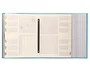 Liderpapel Carpeta clasificadora 12 departamentos folio prolongado celeste