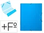 Liderpapel Carpeta clasificadora 12 departamentos folio prolongado celeste