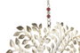 DKD Home Decor Decoración Colgante Árbol de la Vida Dorado