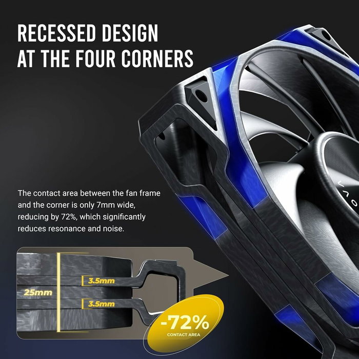 Antec Nova Ventilador de caja 120mm Negro