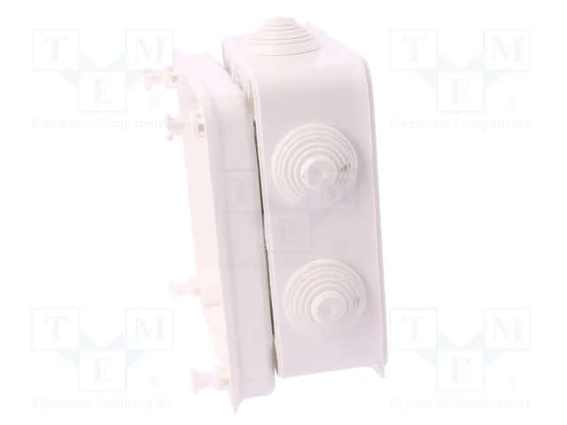 ELEKTRO-PLAST NASIELSK Caja de conexiones EP-LUX blanca con prensaestopas ELEKTRO-PLAST NASIELSK Caja de conexiones EP-LUX blanca con prensaestopas