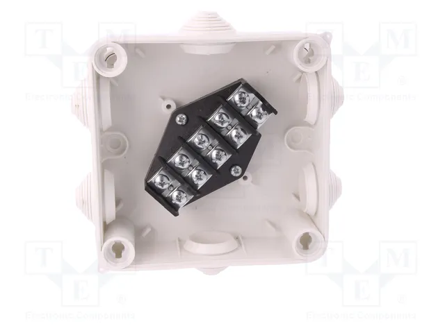 ELEKTRO-PLAST NASIELSK Caja de conexiones EP-LUX blanca con prensaestopas ELEKTRO-PLAST NASIELSK Caja de conexiones EP-LUX blanca con prensaestopas