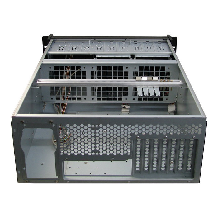 Inter-Tech 4U-4129L Chasis Servidor Rackmount 19" 4U Metálico Plata ATX EATX Micro ATX Acero Inter-Tech 4U-4129L Chasis Servidor Rackmount 19" 4U Metálico Plata ATX EATX Micro ATX Acero
