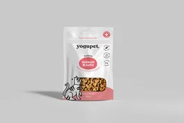Yogupet Gato Snack Semihumedo Salmón y Kéfir 10x50 gr