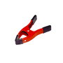 Benson Pinza Metálica con Mango de Goma Roja/Negra 10 cm para Sujeción de Toldos