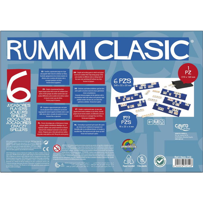 Cayro Rummiclasic 6 Jugadores