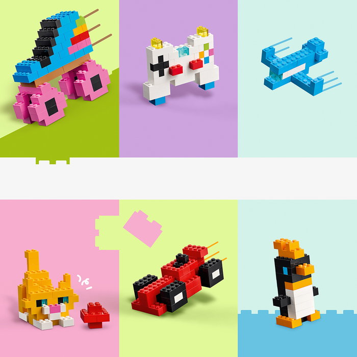 Lego Classic Ladrillos Creativos a Todo Color 11045 - Set de Construcción con 820 Piezas para Niños de 5+ Años