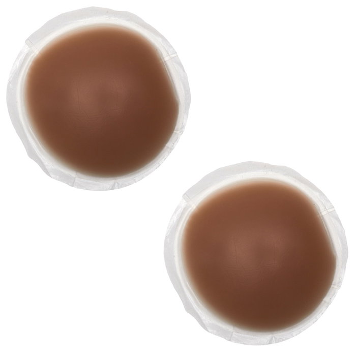 Cosmetic Club Par De Cubrepezones Silicona Autoadhesivos Invisibles Talla Única 6.5 cm