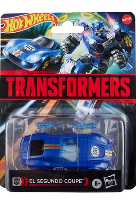 Hasbro Transformers x Hot Wheels El Segundo Coupe Figura de Acción