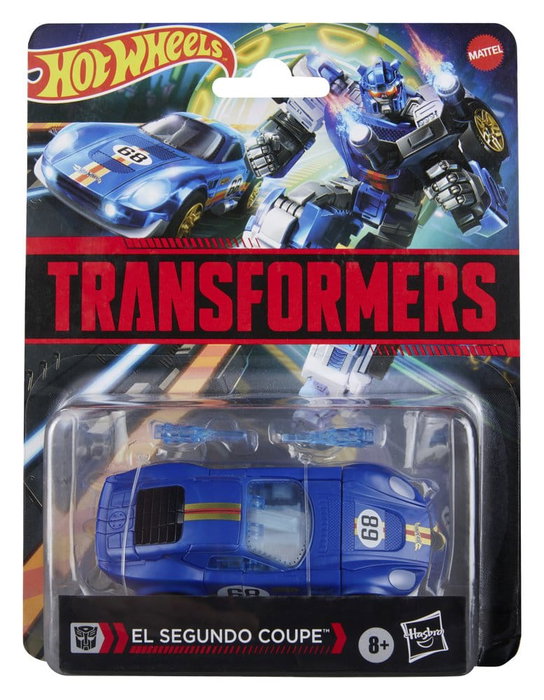 Hasbro Transformers x Hot Wheels El Segundo Coupe Figura Transformable 12,5 cm Hasbro Transformers x Hot Wheels El Segundo Coupe Figura Transformable 12,5 cm