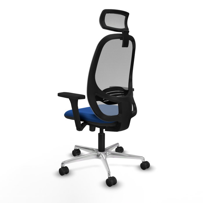 PIQUERAS Y CRESPO Silla de oficina Cilanco Azul y Gris PIQUERAS Y CRESPO Silla de oficina Cilanco Azul y Gris