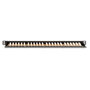 DIGITUS Patch Panel Cat 6 de 24 puertos RJ45, 0.5U, Negro