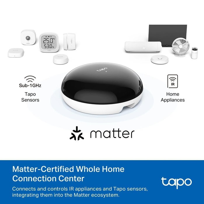 TP-Link Tapo H110 Controlador de Infrarrojos Inteligente Negro