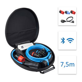 NRGkick 32A 7,5m Set Optimal GSM WLAN inkl. Adaptador y Bolsa, Type 2, 22 kW