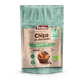 Torras Chips Chocolate Negro Mini 200gr Bio Sin Gluten Vegano
