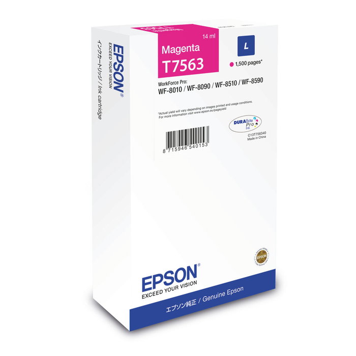 Epson Cartucho de Tinta Magenta C13T75634N Original