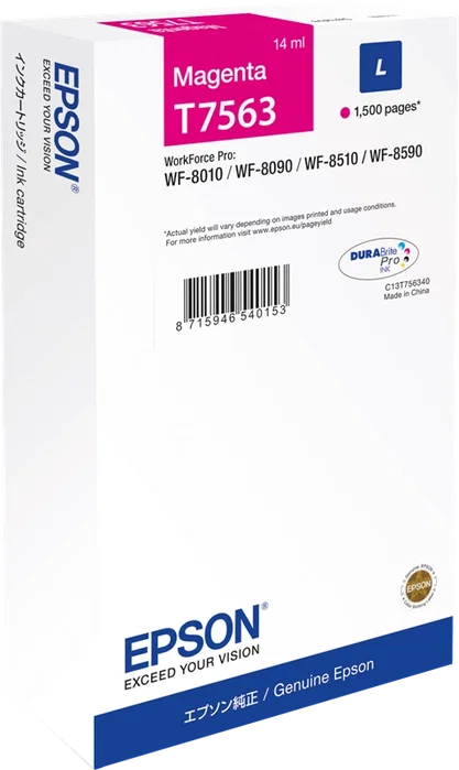 Epson Cartucho de Tinta Magenta C13T75634N Original