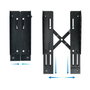 Tooq Soporte Metálico para CPU UMCS0024-B con Ruedas