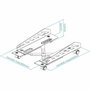 Tooq Soporte Metálico para CPU UMCS0024-B con Ruedas