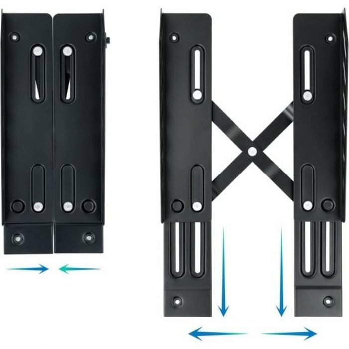 Tooq Soporte Metálico para CPU UMCS0024-B con Ruedas