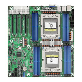 ASRock TURIN2D16-2T EEB Mainboard Dual Socket SP5 para AMD EPYC 9004, DDR5, 256 GB