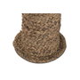 DKD Home Decor Decoración Palmera Natural de Fibra y Metal