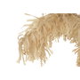 DKD Home Decor Decoración Palmera Natural de Fibra y Metal
